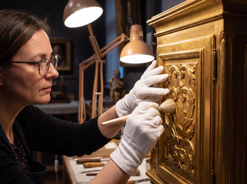 Materialeforståelse: Sådan plejer du forgyldning og bladguld