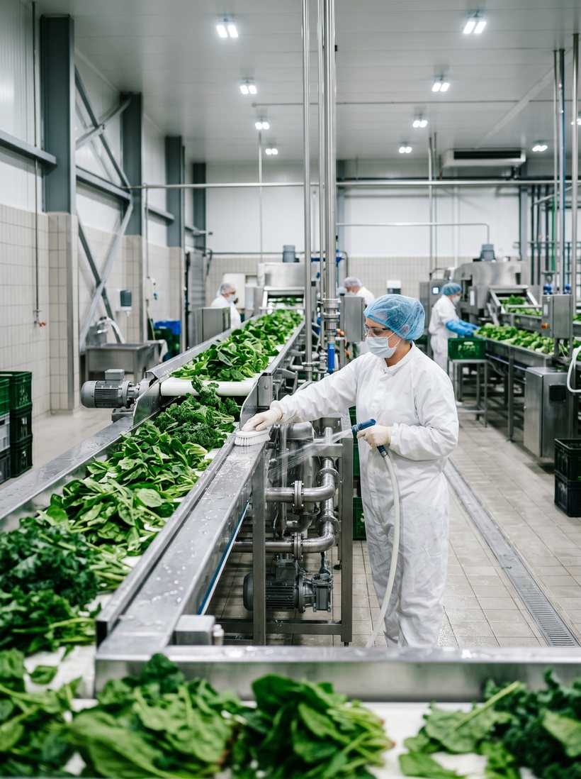 Grøn industri: Rengøring af anlæg til plantebaseret produktion